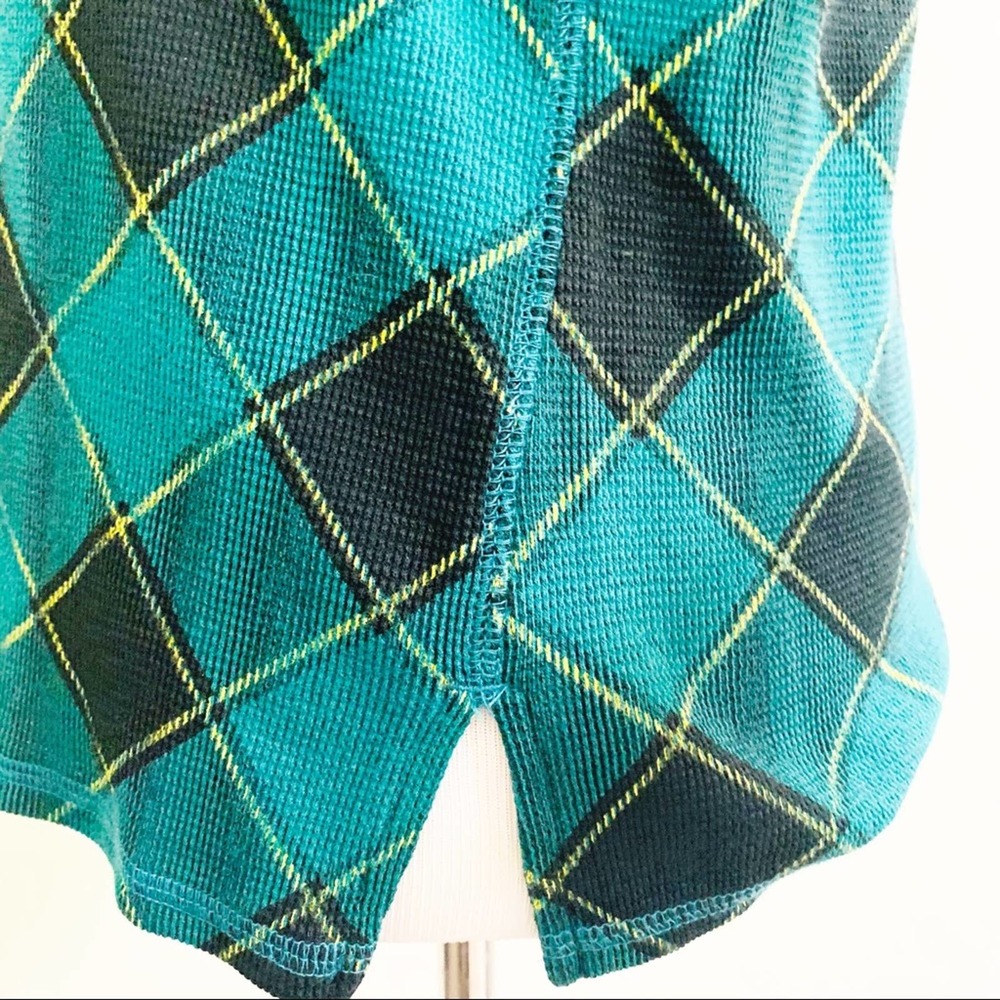 Victoria’s Secret Pajama Lounge Top Green Size Small - Picture 6 of 12